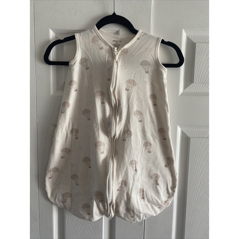 Jellymoni Hot Air Balloon‎ Sleep Sack Kids Size 6-12 Months Ivory Cotton Neutral